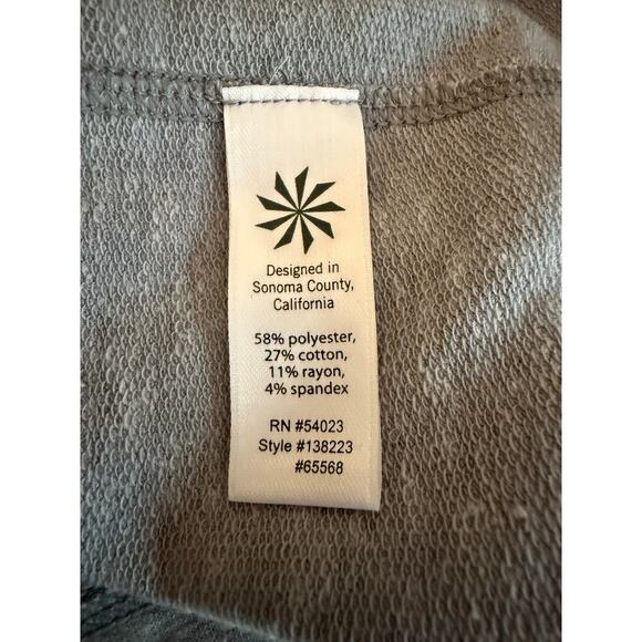 Athleta Stretch Pull On Mini Skirt Women’s Size L Light Gray Casual Athleisure - Picture 5 of 5